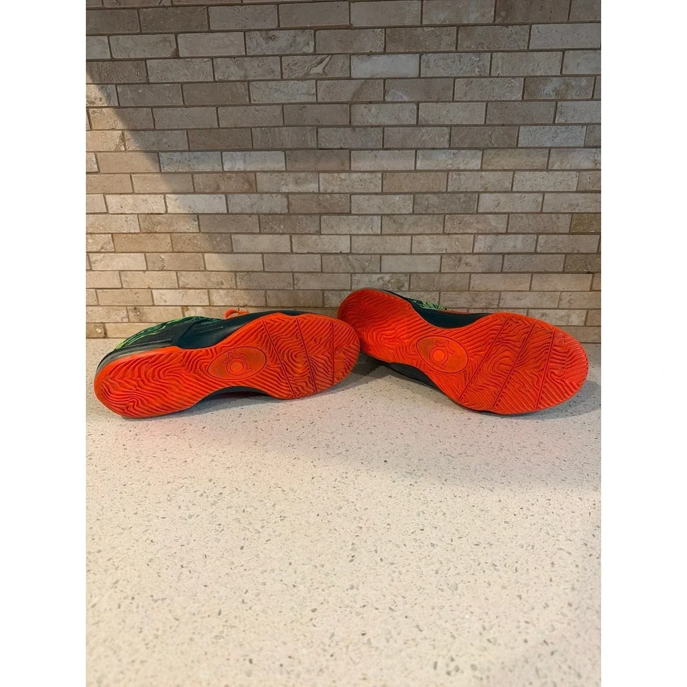 Nike KD 7 Easter Basketball Shoes Youth Size 7Y Teal Orange Kevin Durant Sneaker - Picture 5 of 5